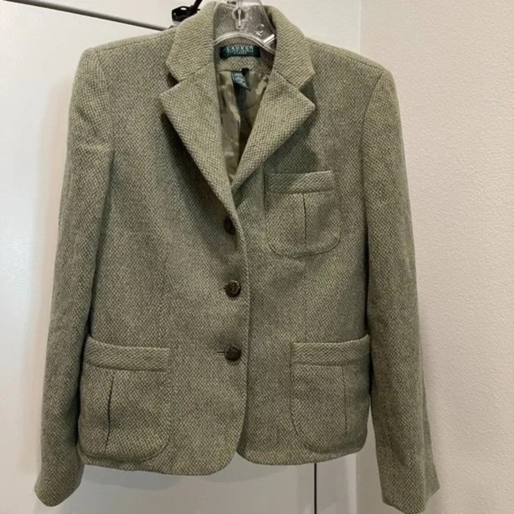 Ralph Lauren 50% wool jacket New Rare retail $250